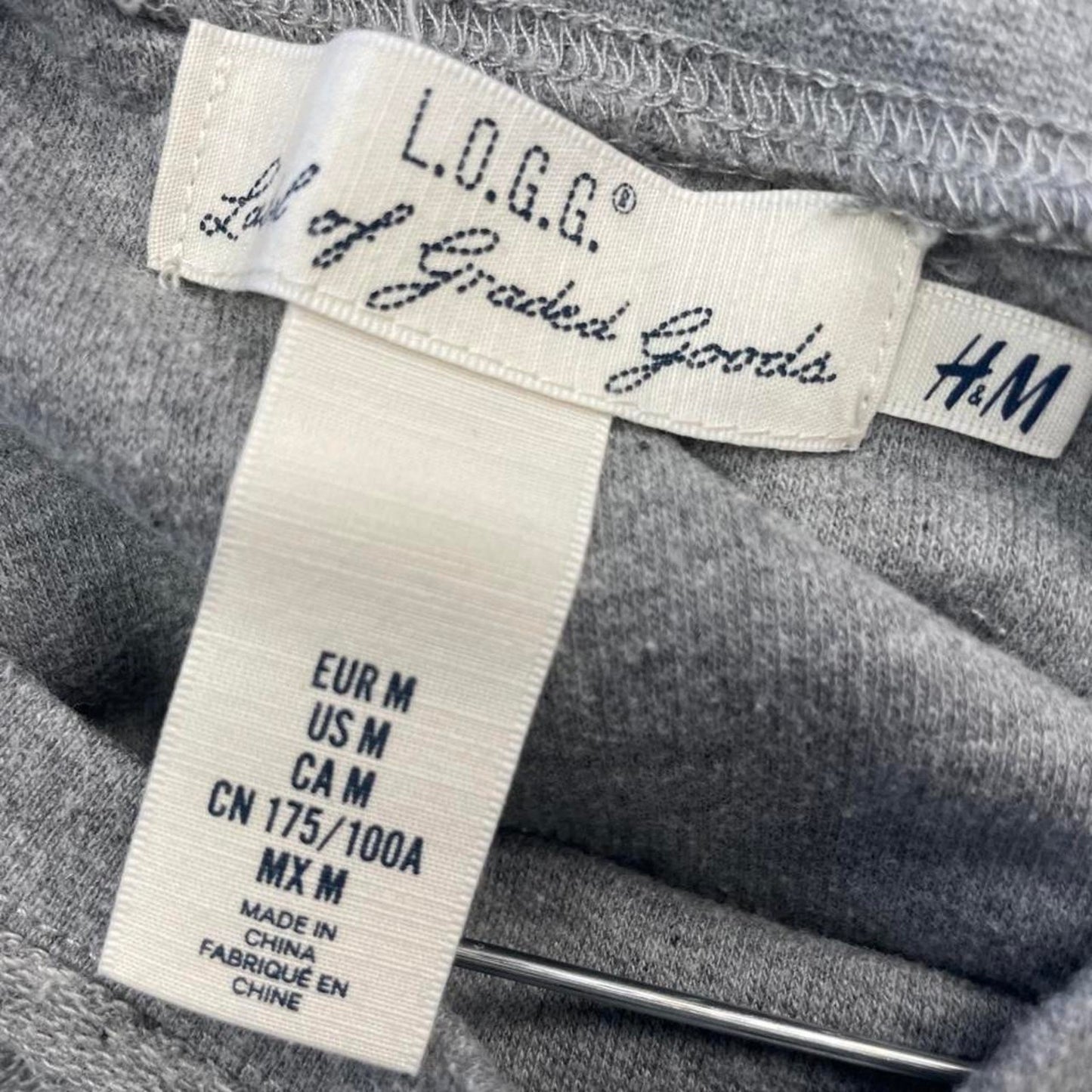 Grey hm long sleeve top