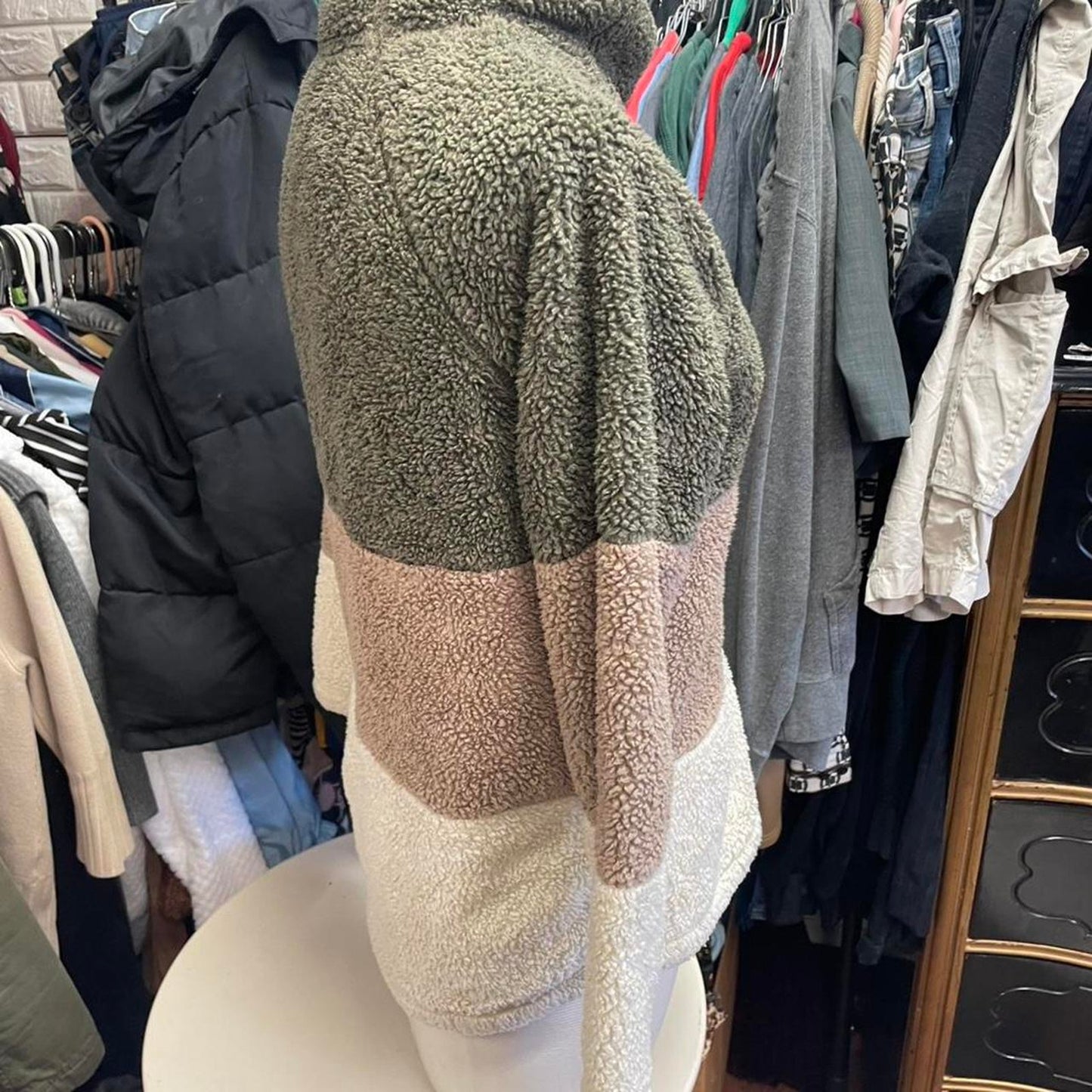 Liz claiborne green and brown