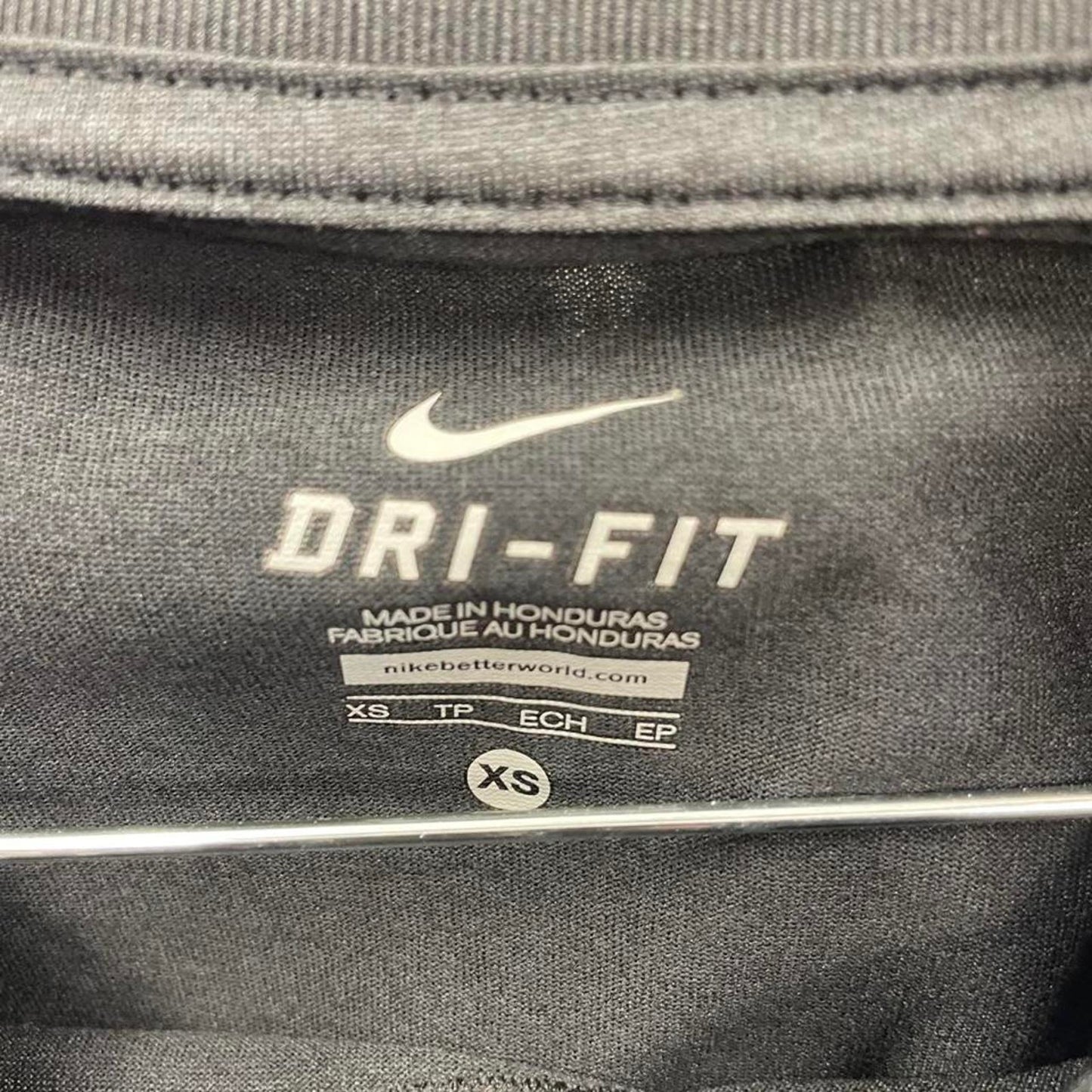 Nike black dri fit tee