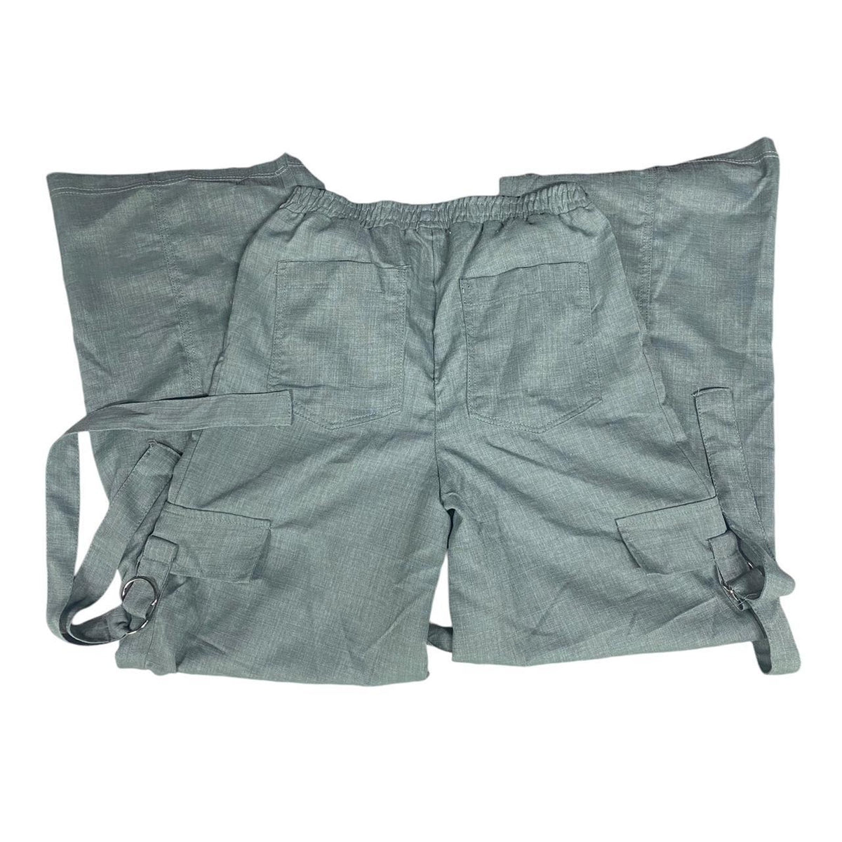 Sage green linen tie dye set