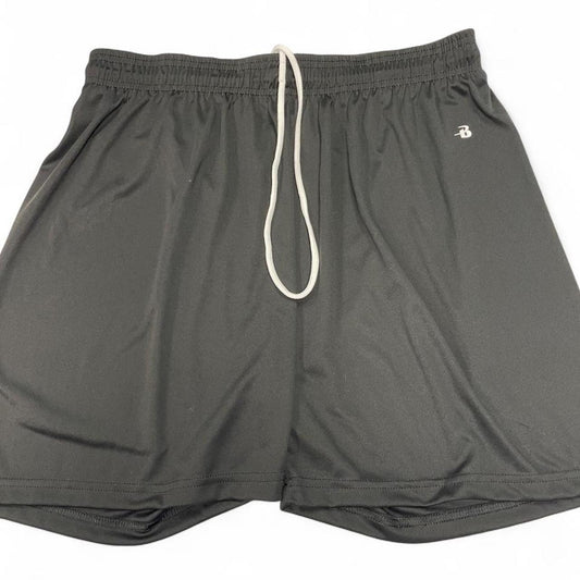 A.Badger sport black shorts size