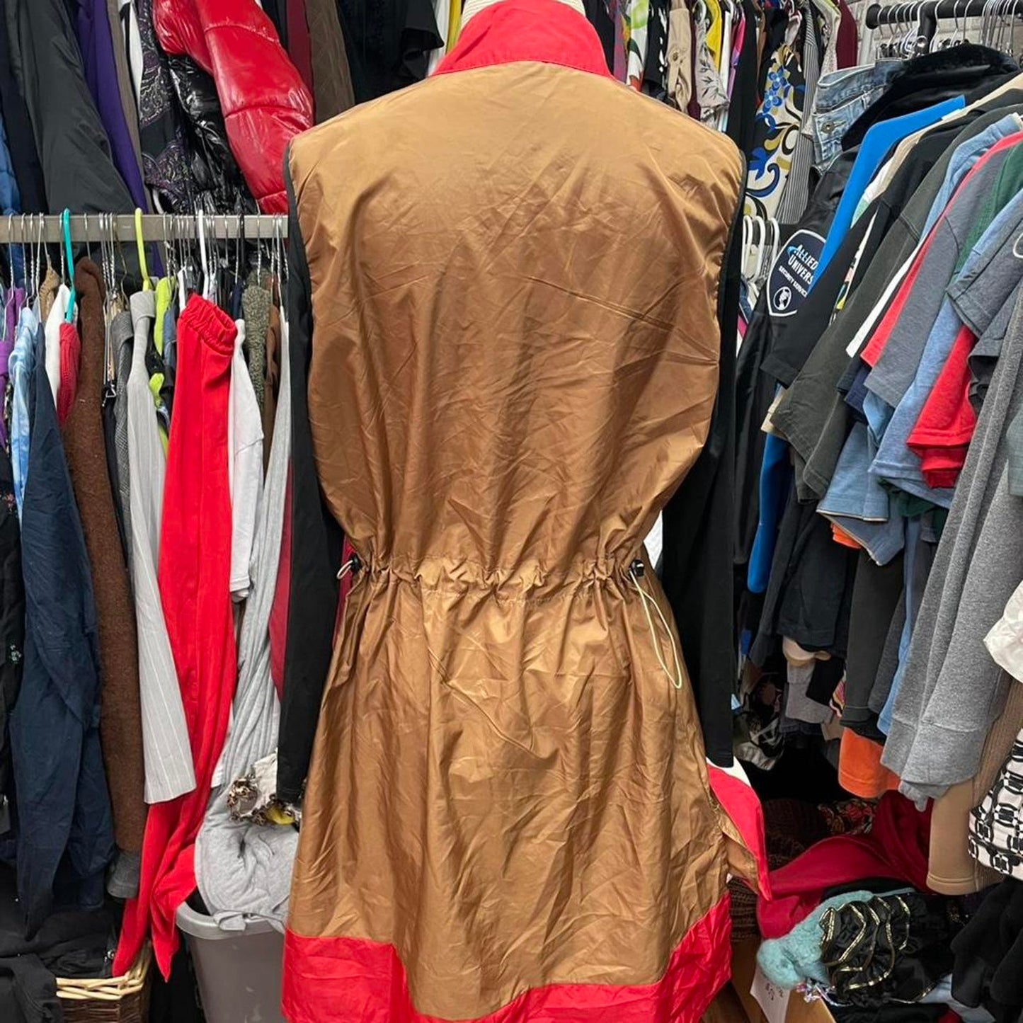 Red and gold long sleeve