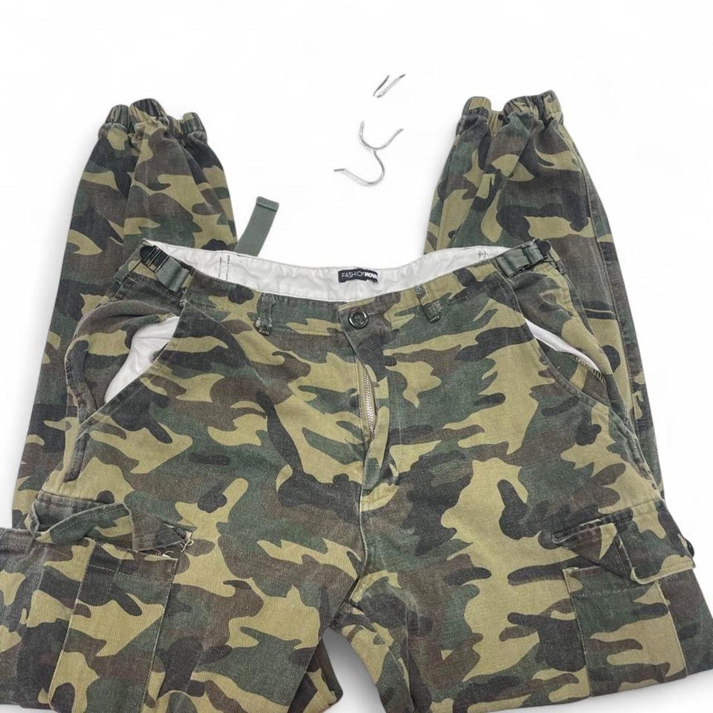 Fashion nova camo cargo pants
