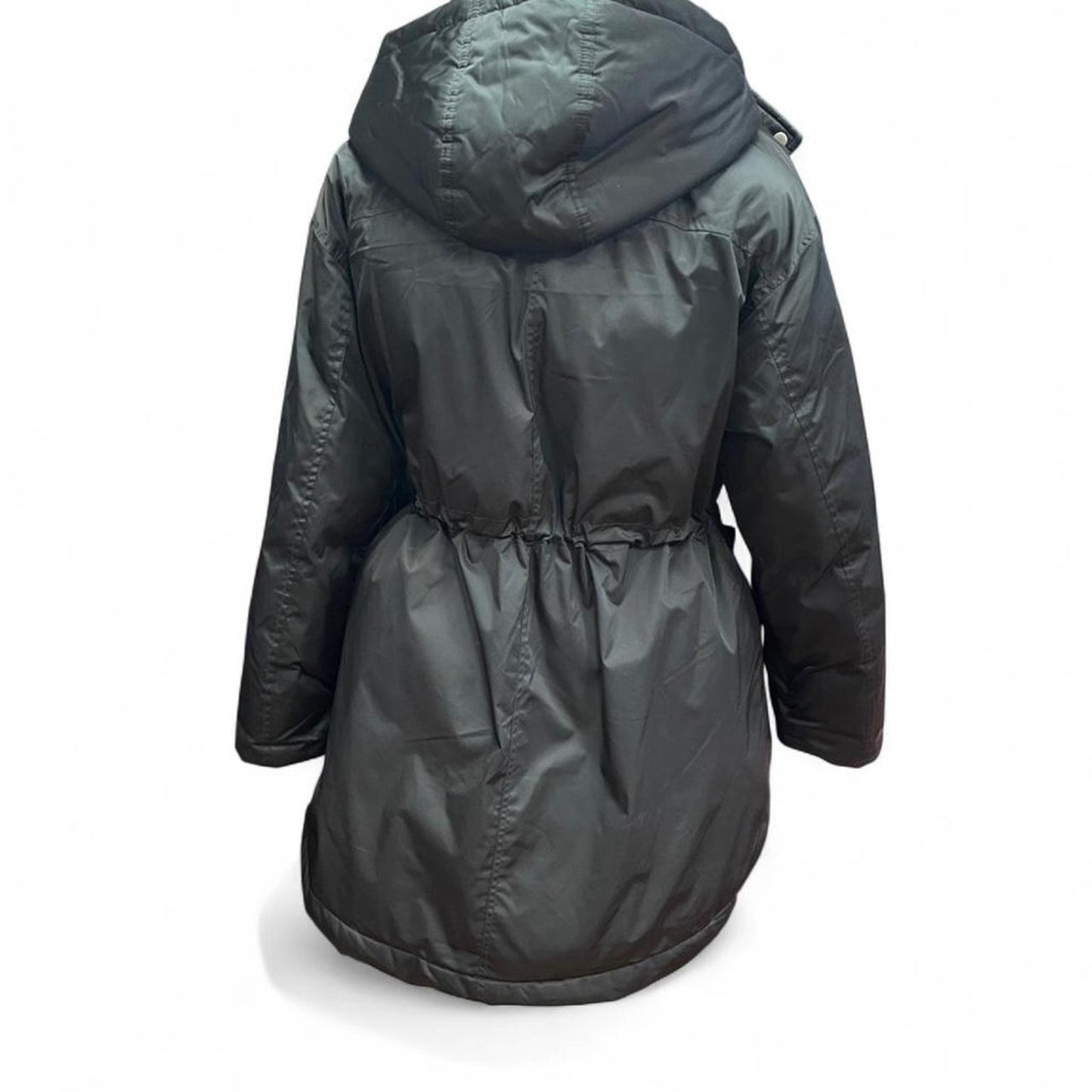 Universal thread black rain jacket
