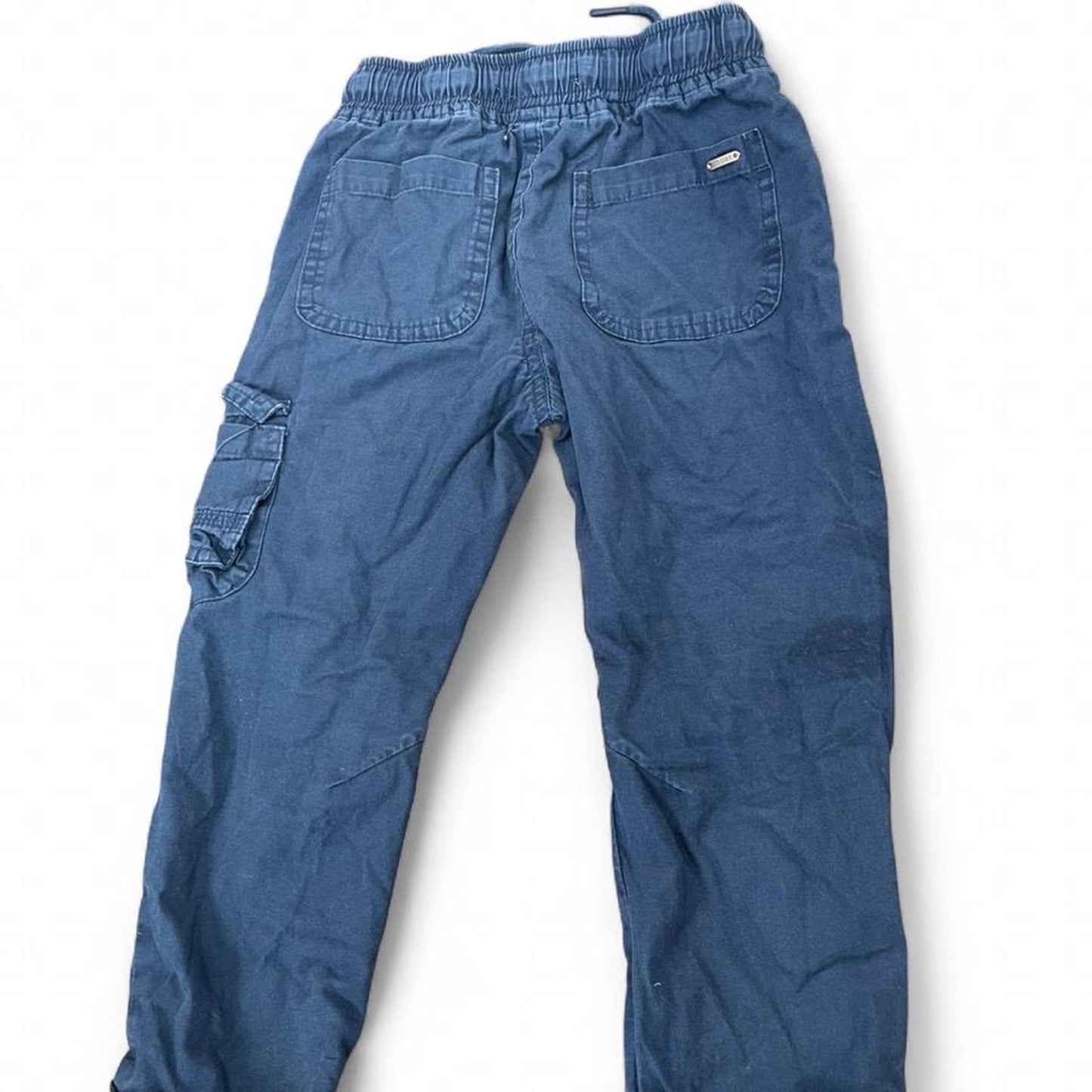 Navy blue cargo pants with