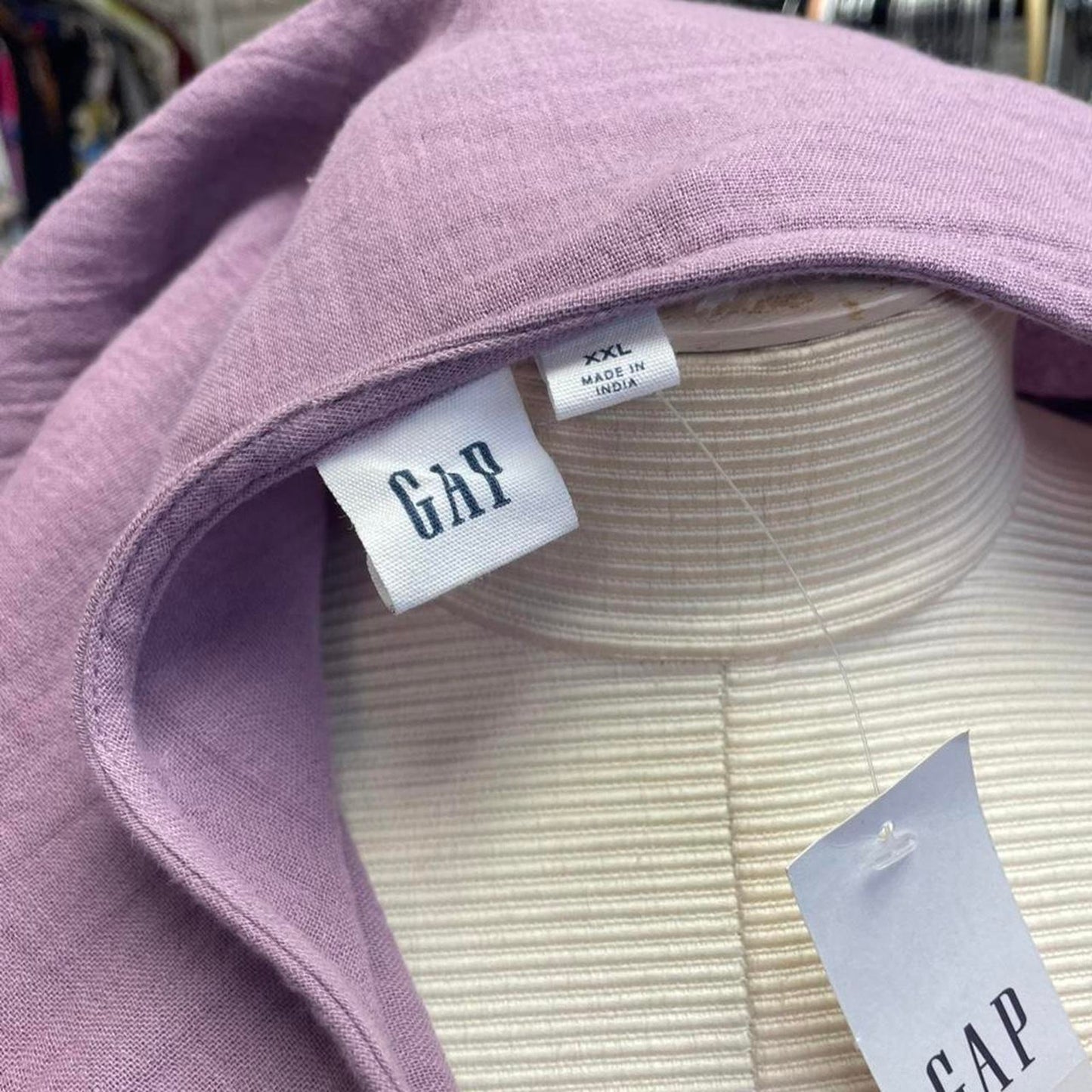 Lilac purple long sleeve top
