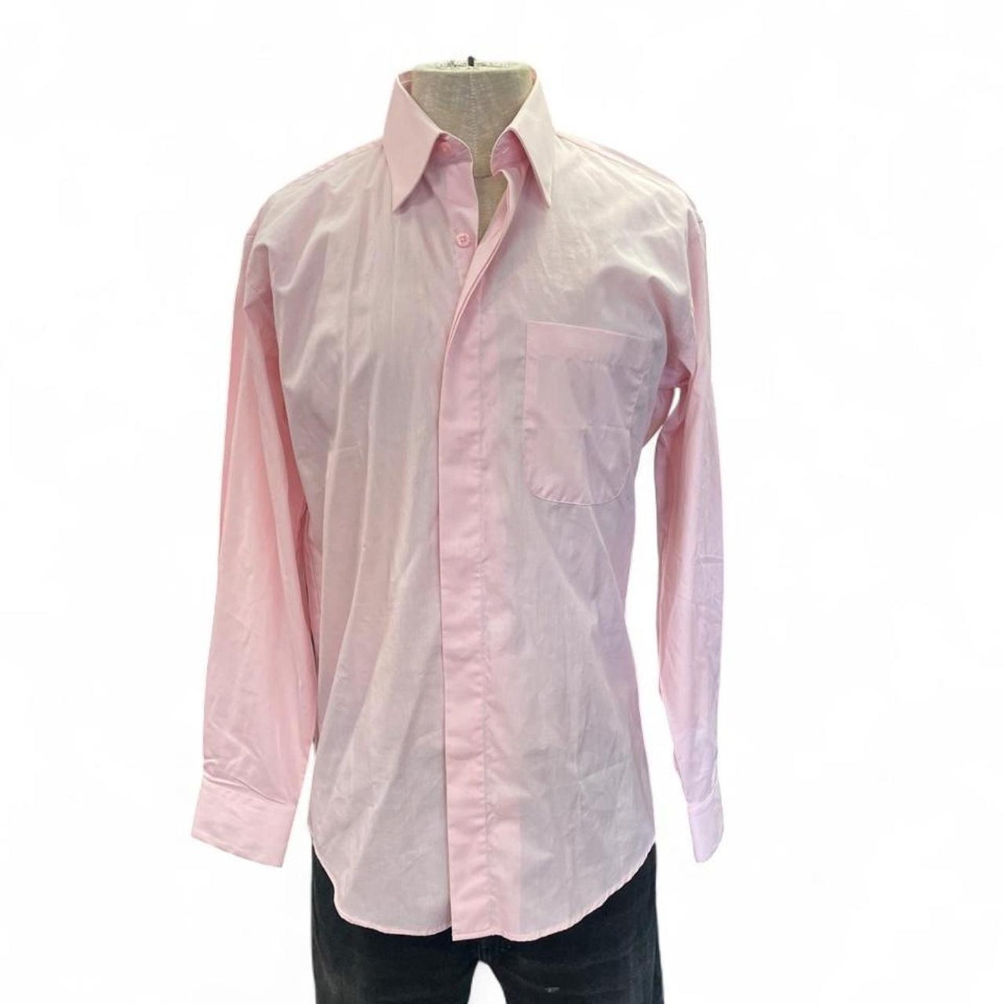 Lucasini pink button up shirt