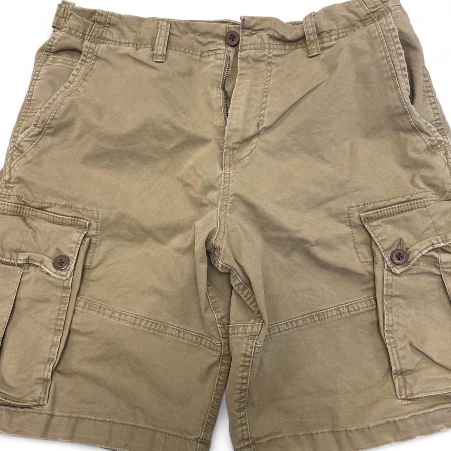 Tan cargo shorts
