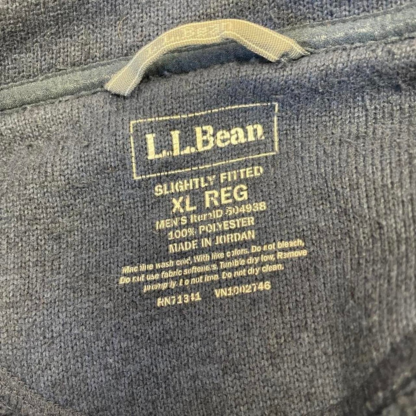 Llbean mens slightly fitted full