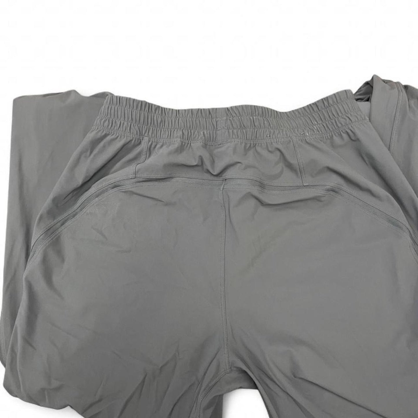 Grey lululemon track pants with