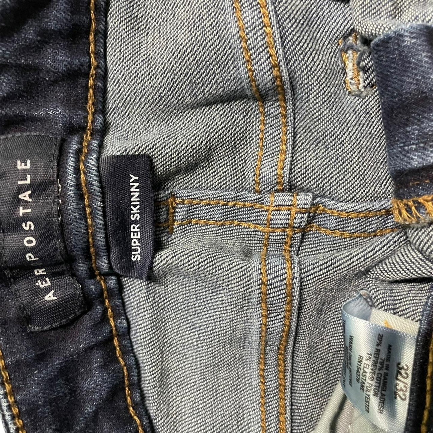 Aeropostale super skinny mens jeans
