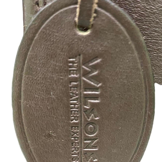 Brown wilsons leather experts bag