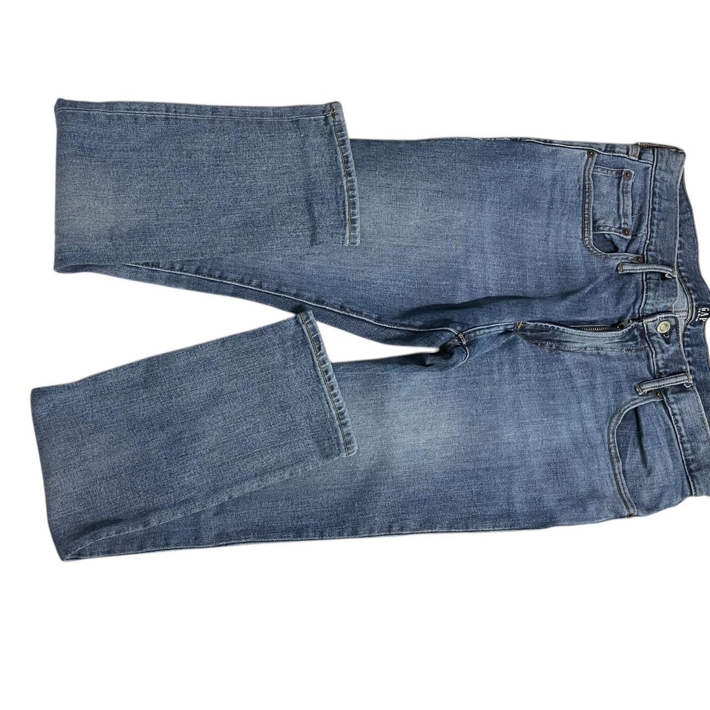 Dark wash skinny jeans