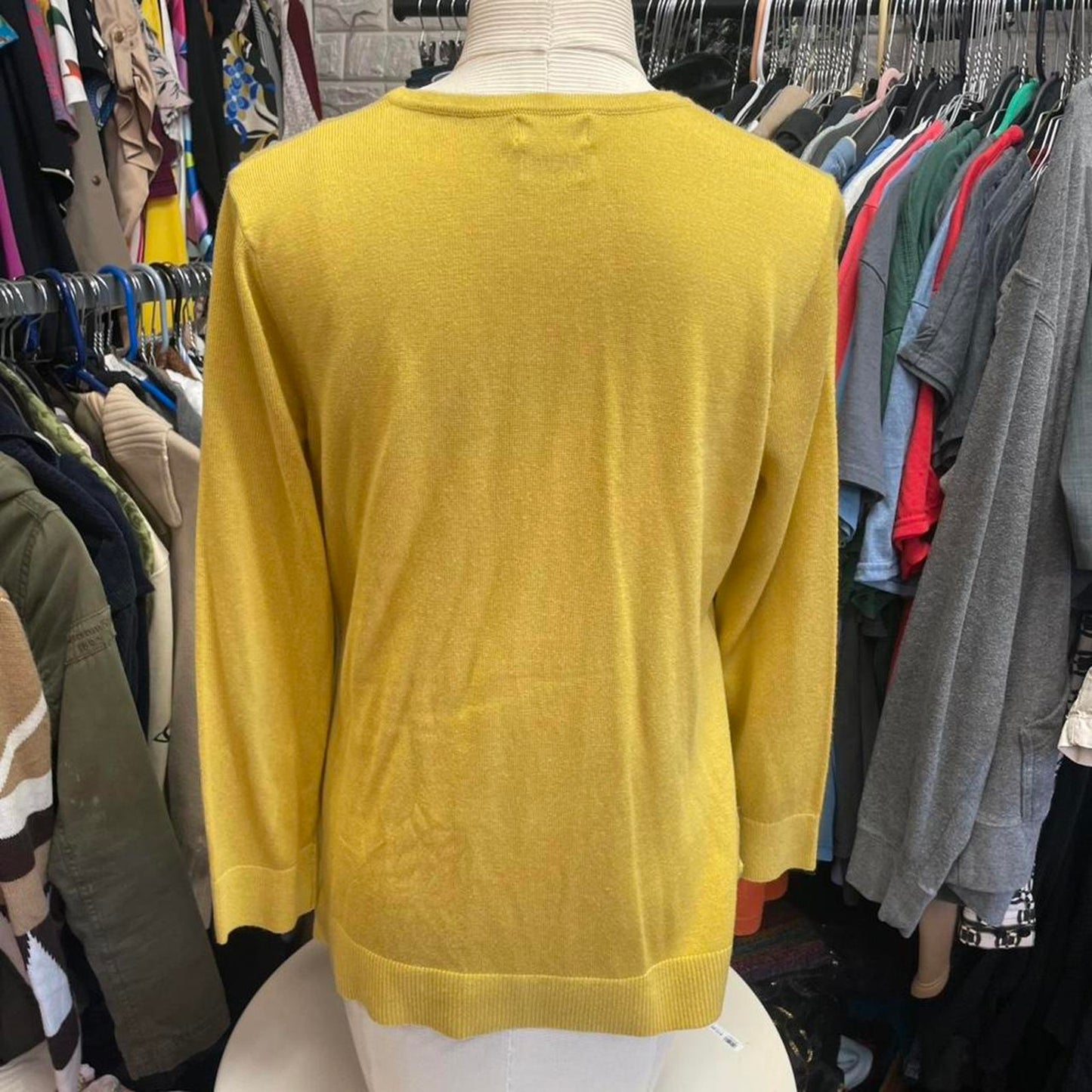 Van heusen yellow long sleeve