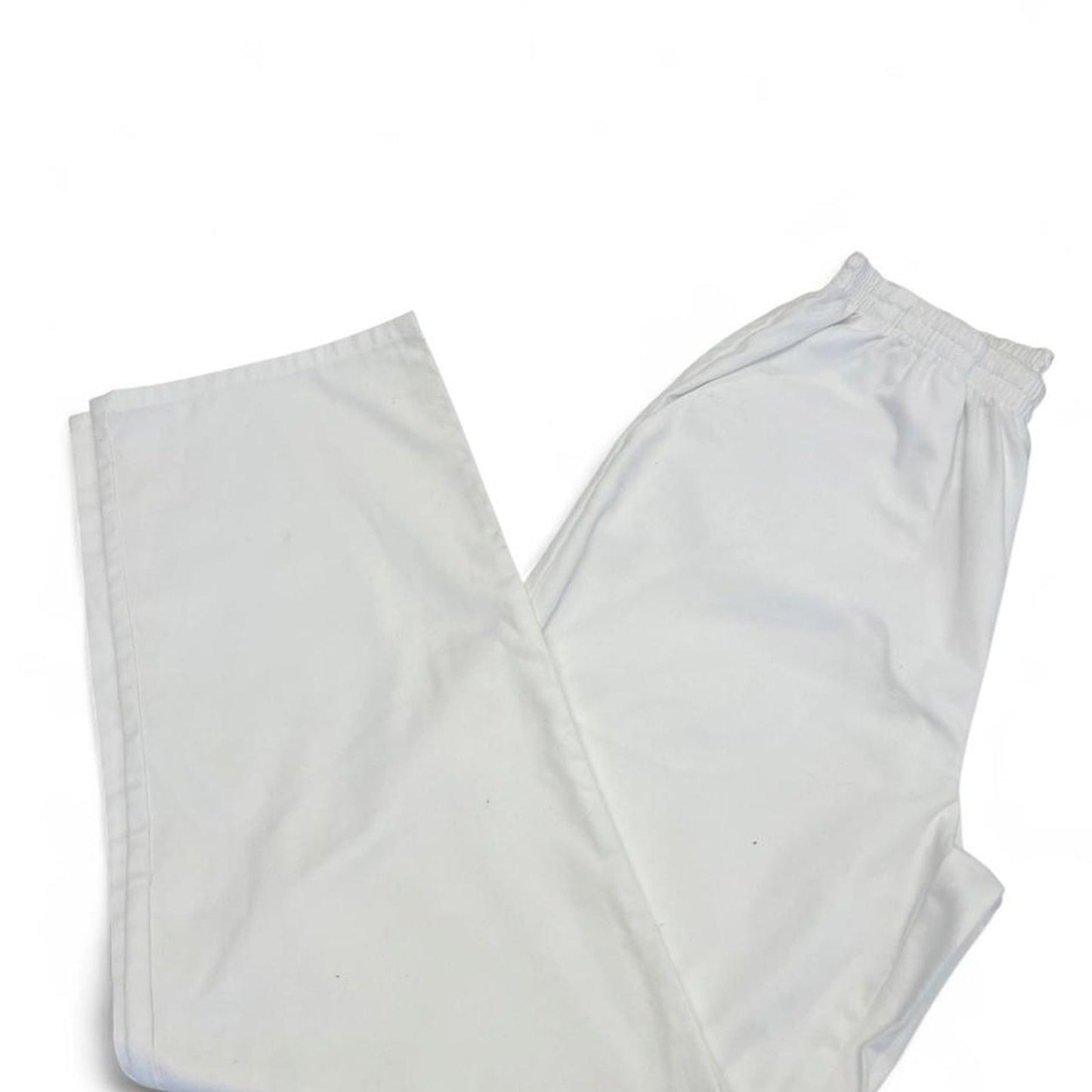 White scrubs joggers size s