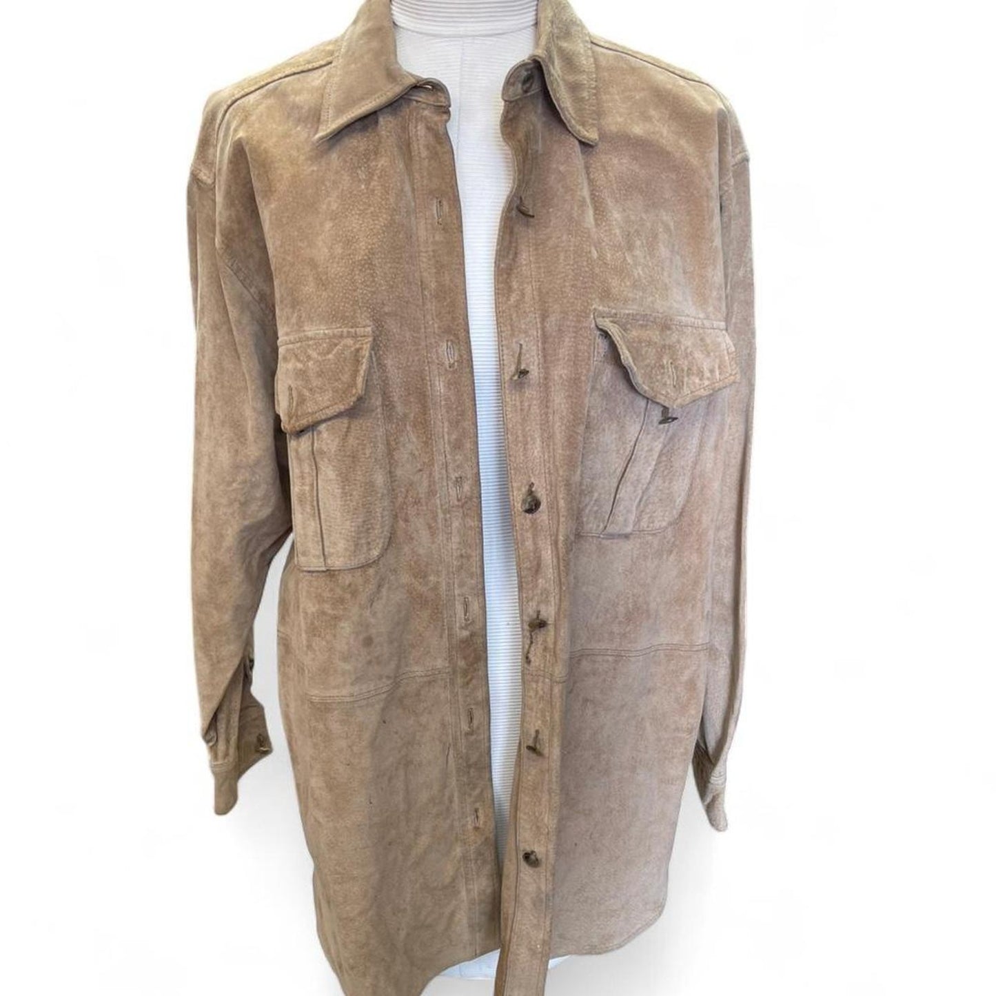 Jones new york tan suede