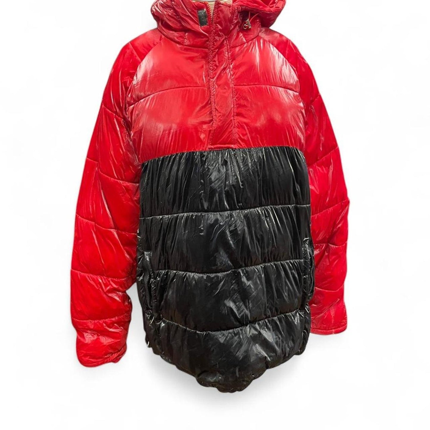 Chahine sportswear red puffer jacket