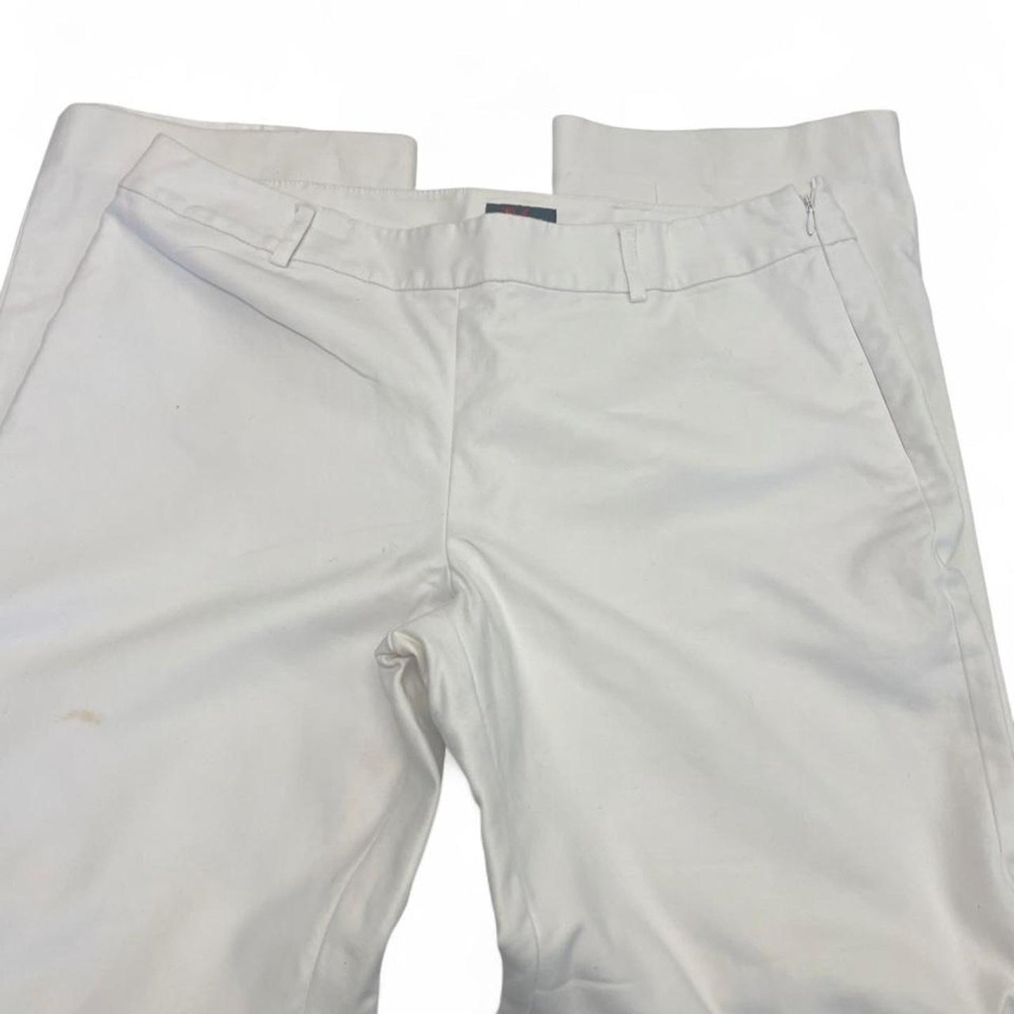 White cotton polyester riding