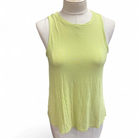 A new day green tank top