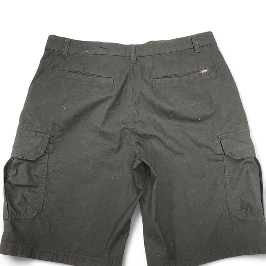 A.Dkny black cargo shorts size