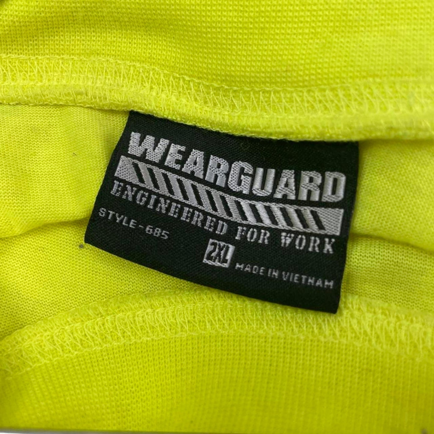 Neon yellow vintage 90s pgw tee