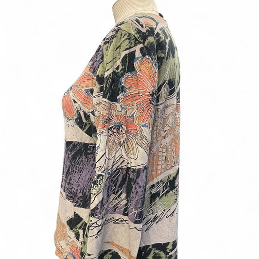 American version apparel floral print