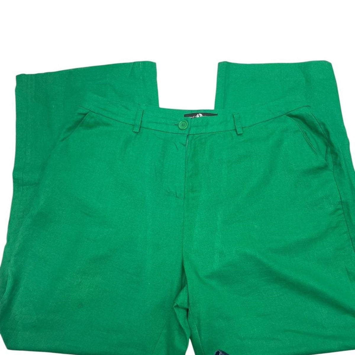 Ashley stewart green linen