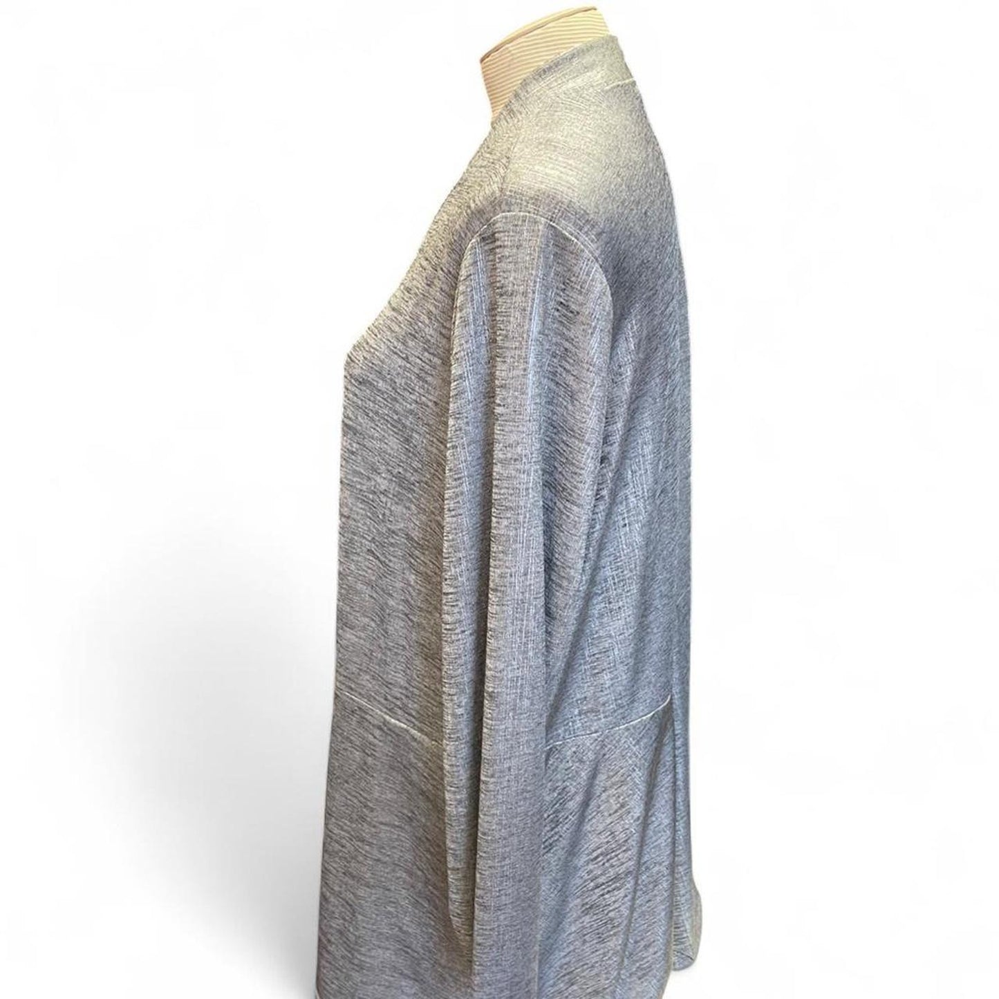 Susan graver grey cardigan