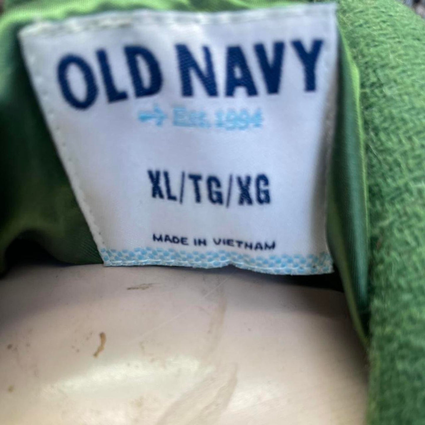 Old navy green wool coat