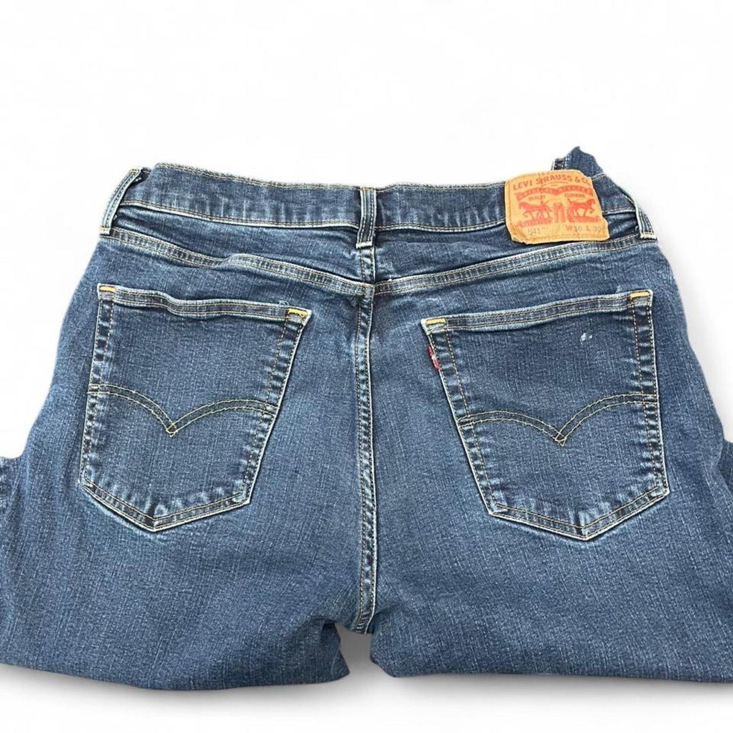 Levis blue denim jeans size