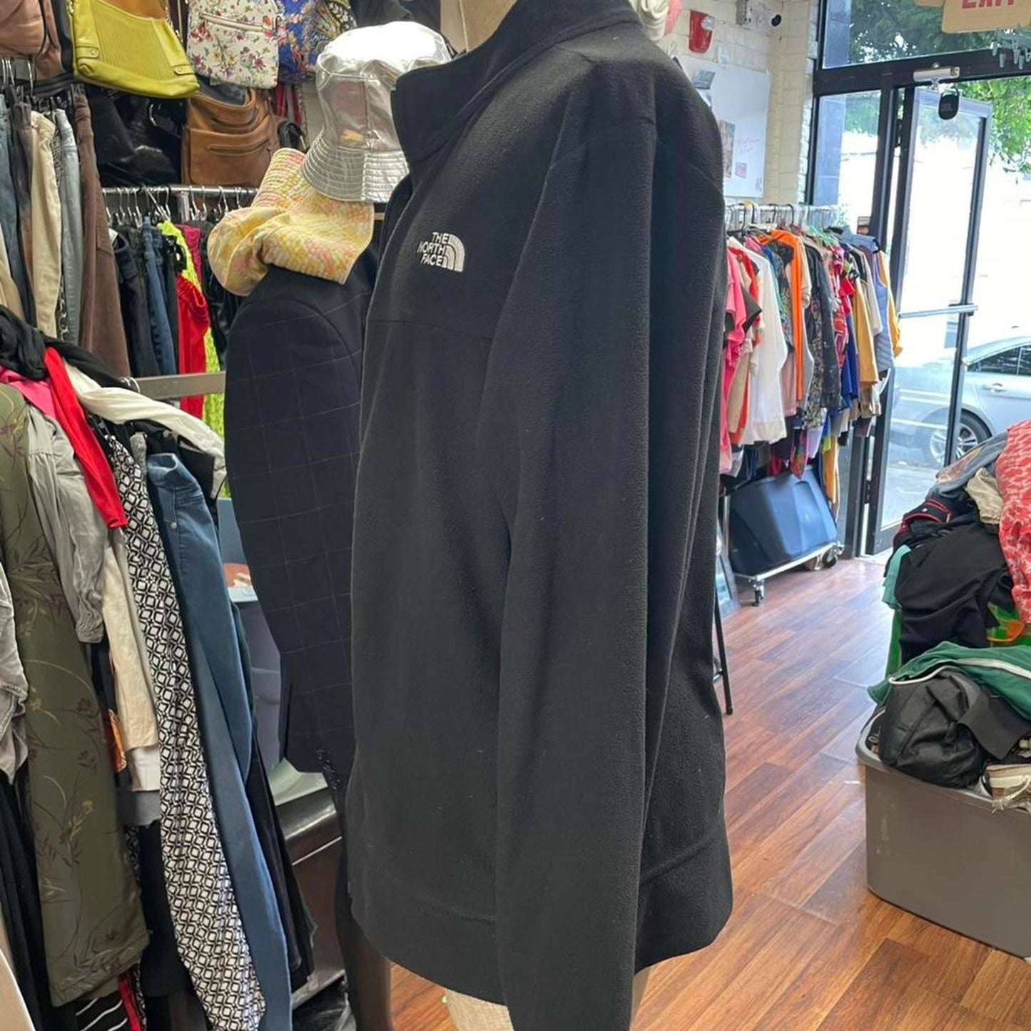 The north face black fleece
