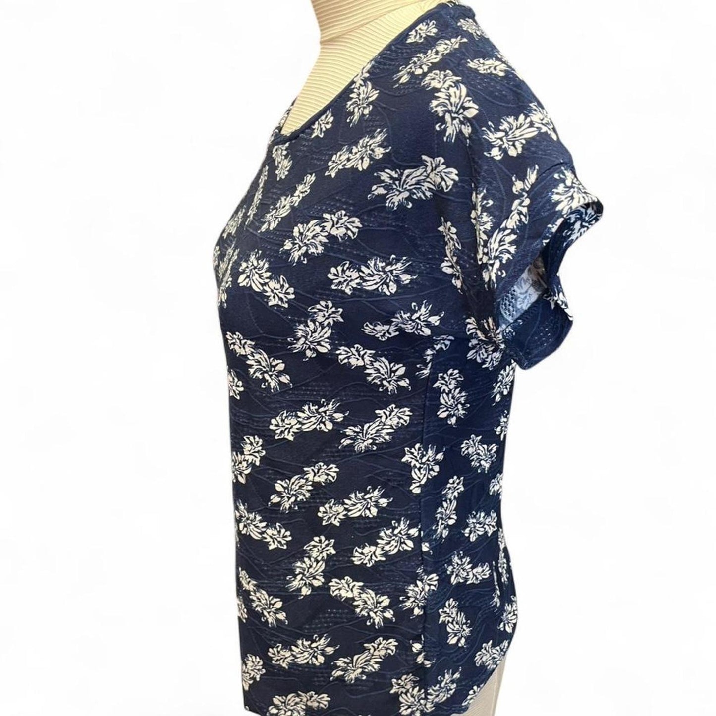 Bossini navy blue floral print