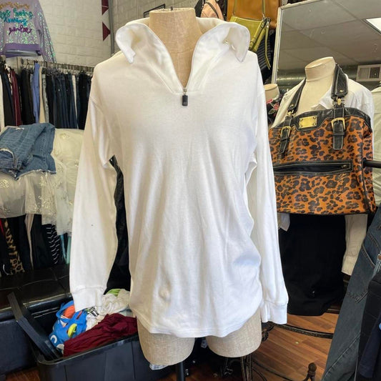 Cream republic blues quarter zip