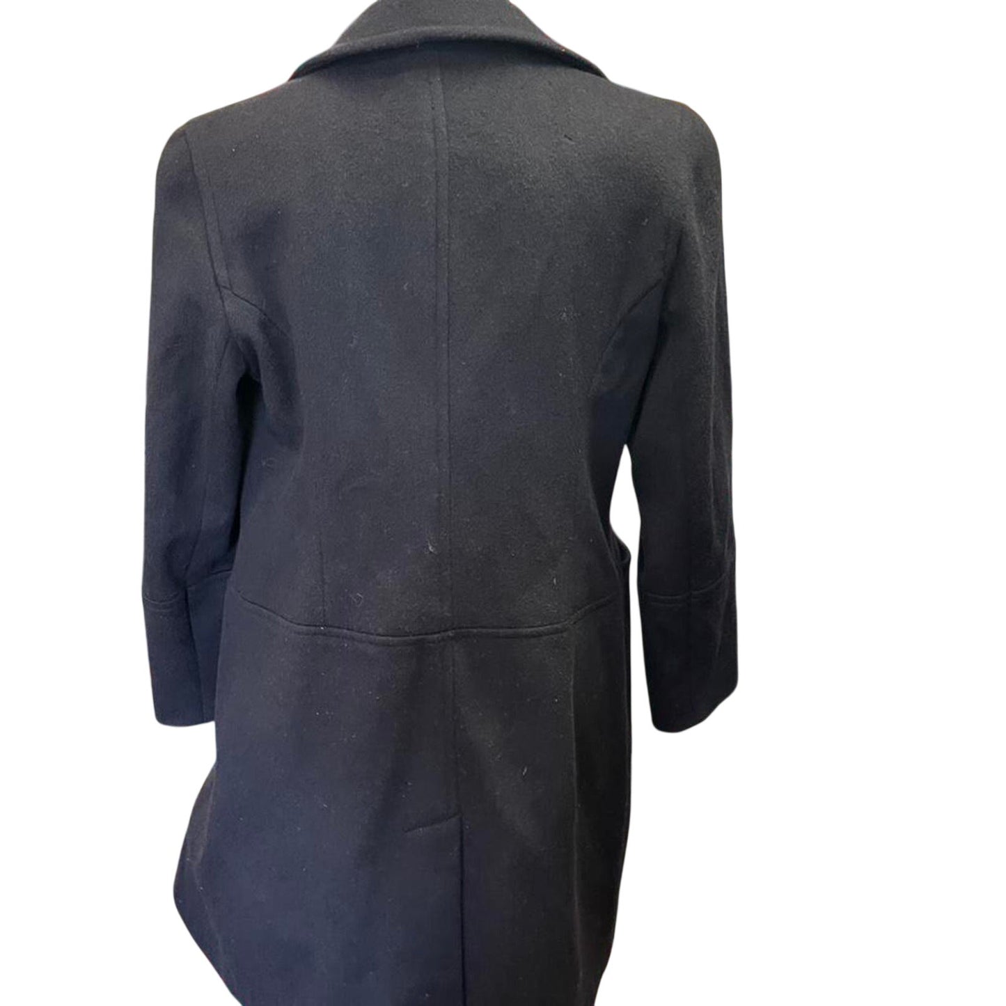 Navy blue longline blazer