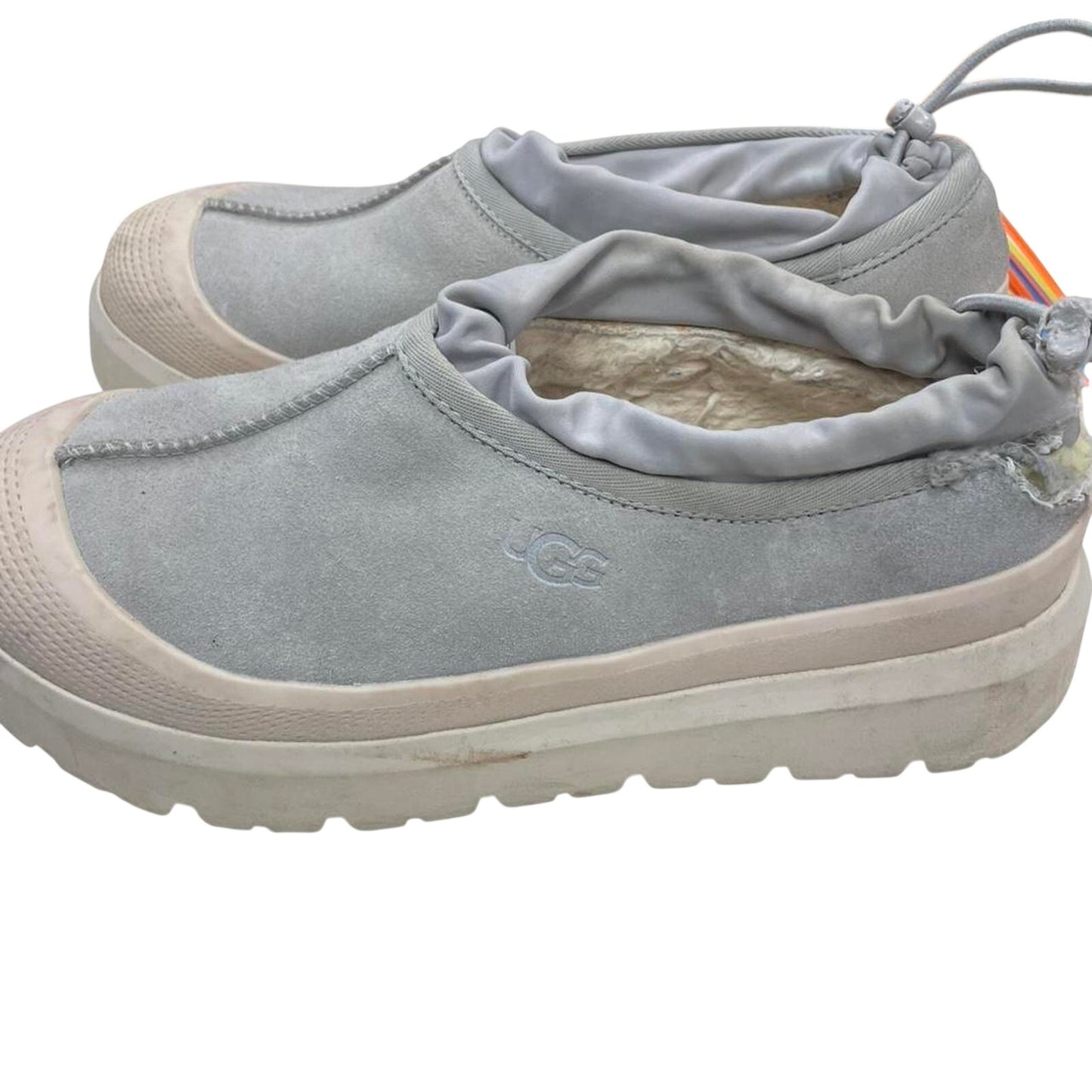 Ugg grey suede platform sneakers