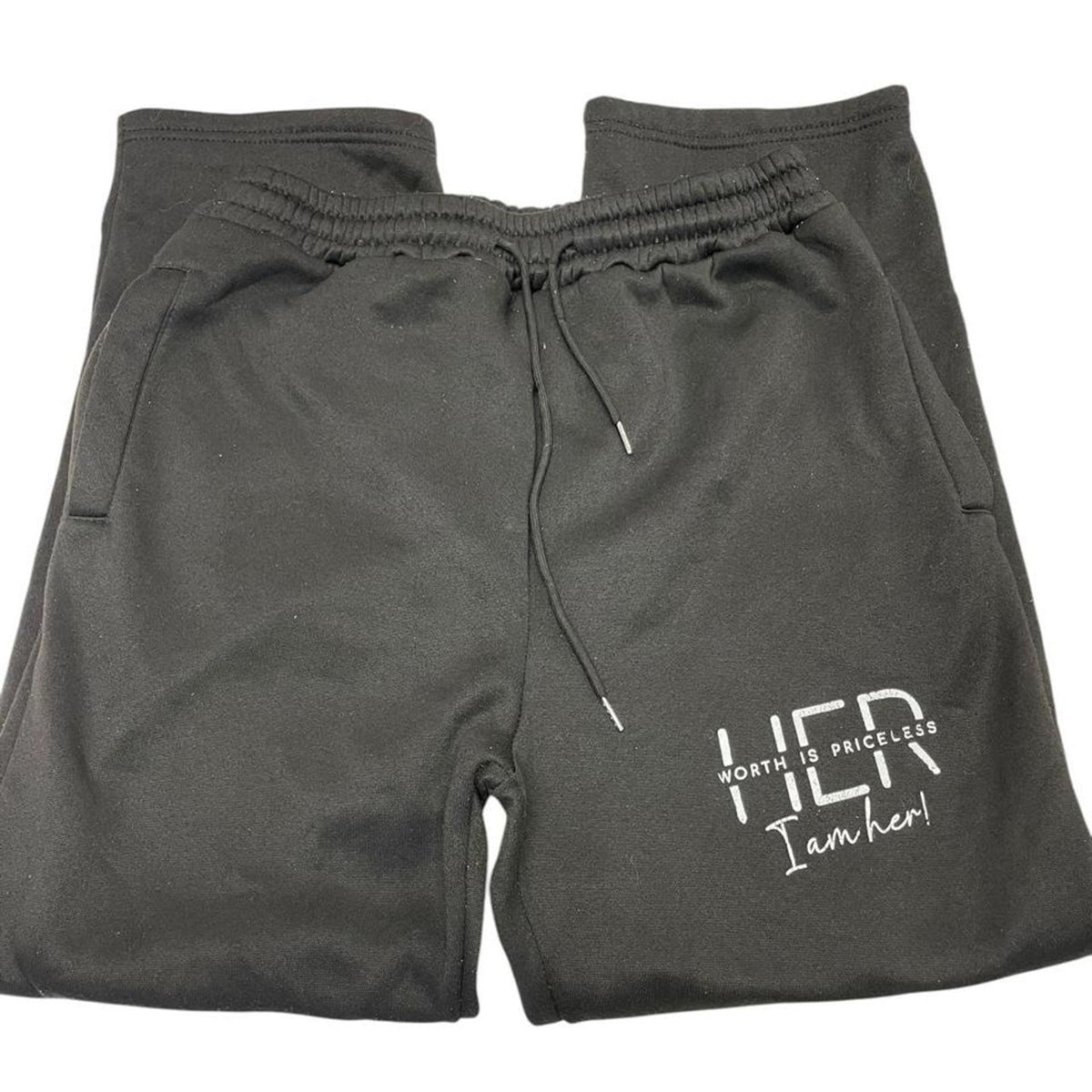 Black sweatpants