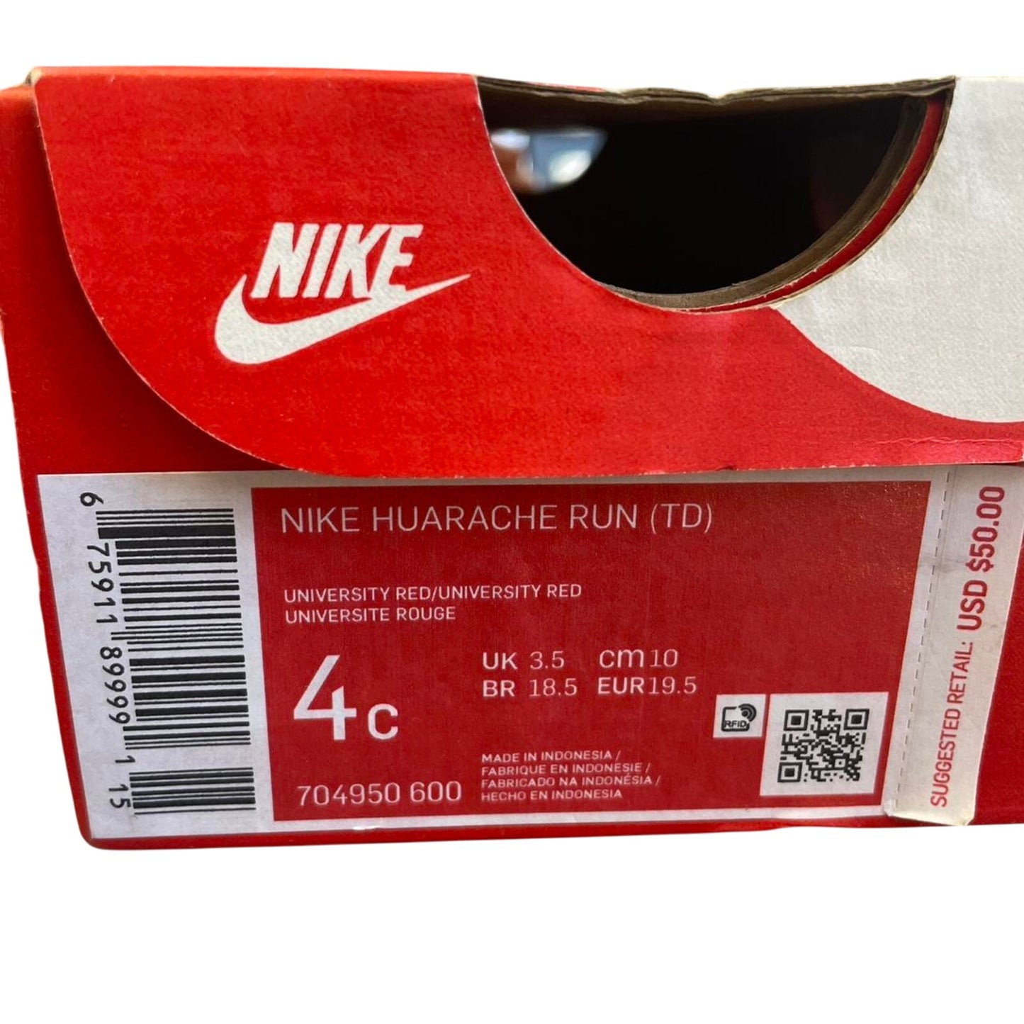 Nike red trainers kidstrainers