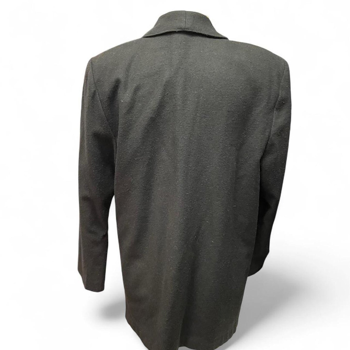 Black wool blend blazer