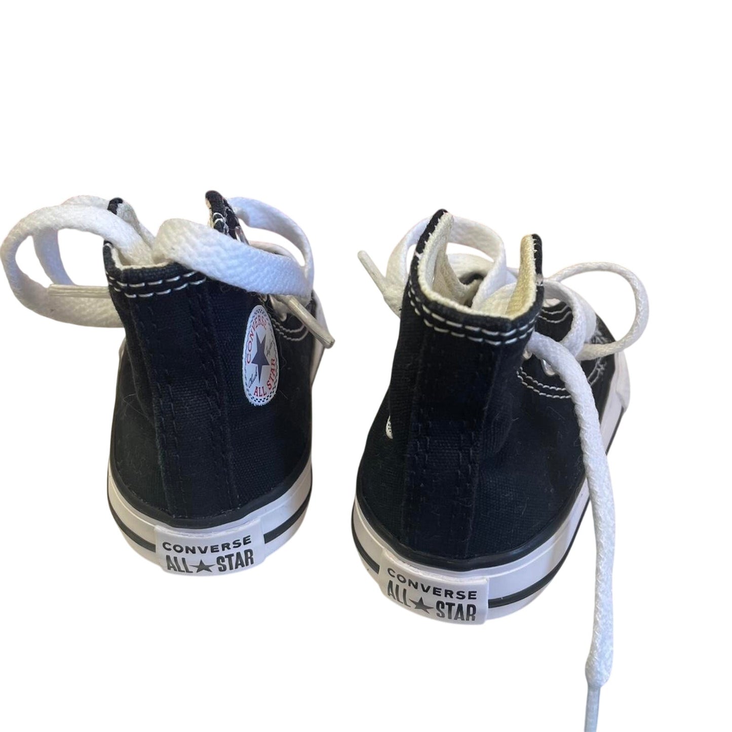 Black and white converse