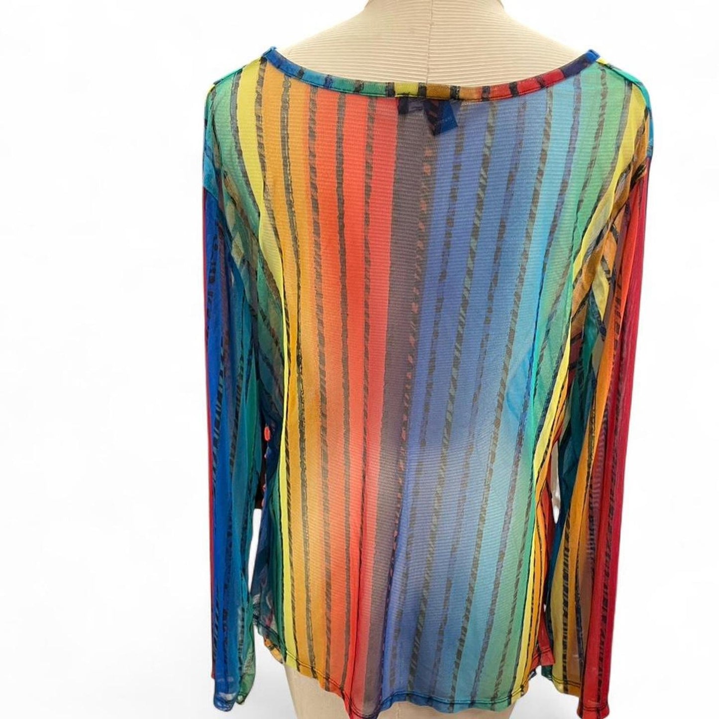 Zuge collection multicoloured sheer mesh