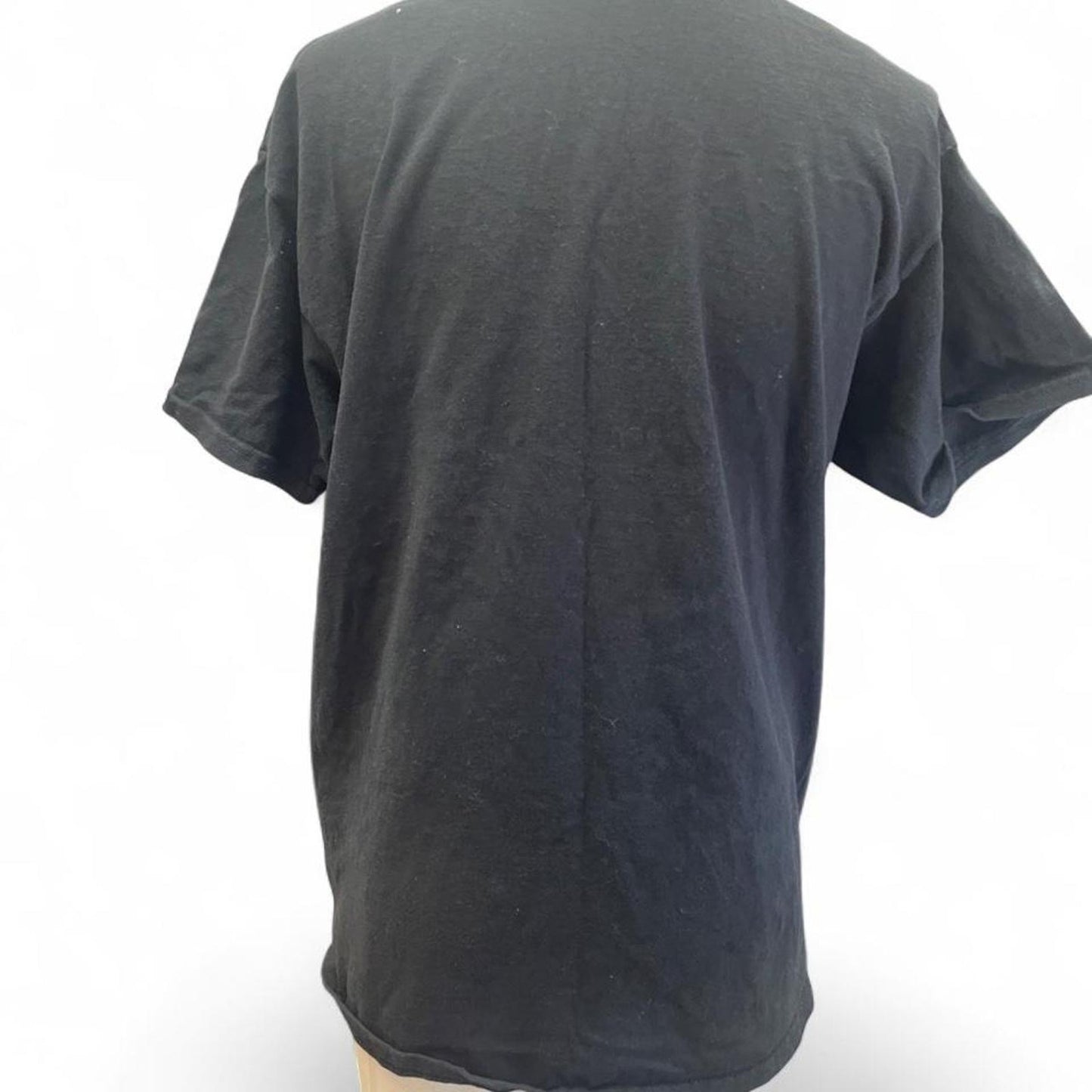 Black shipwreck graphic tee