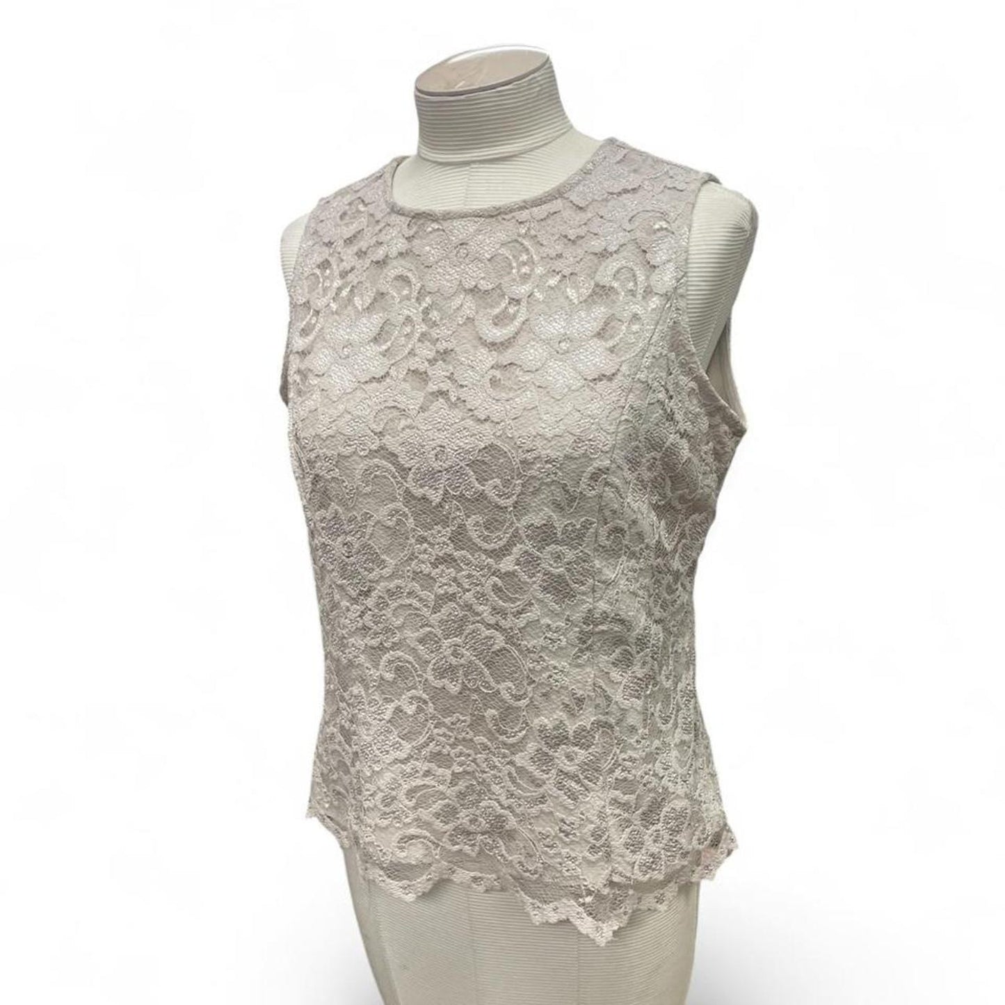 Cream lace set