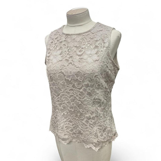 Cream lace set