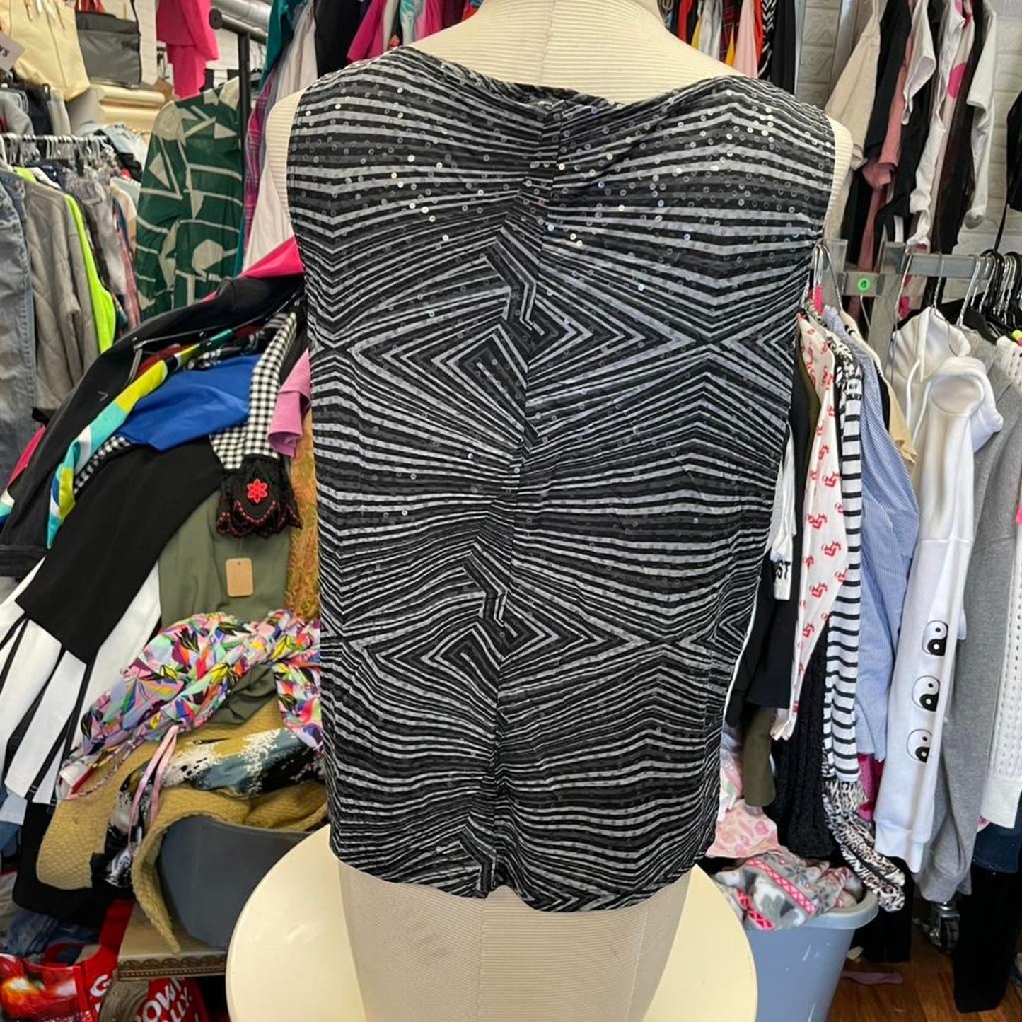 Caren sport black silver