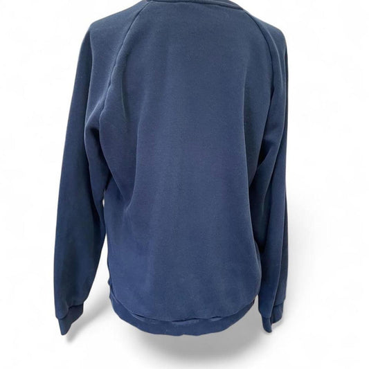 Adidas navy blue crewneck sweatshirt