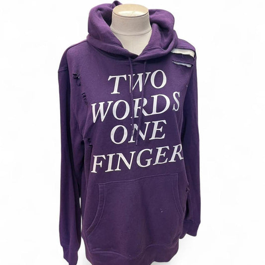 Hm purple hoodie