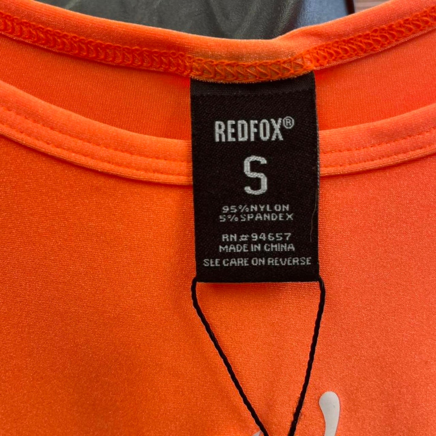 Orange bodysuit