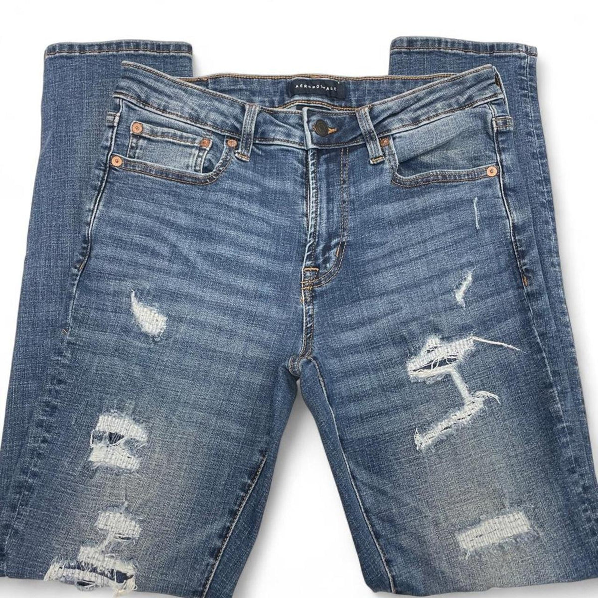 Aeropostale skinny jeans in blue