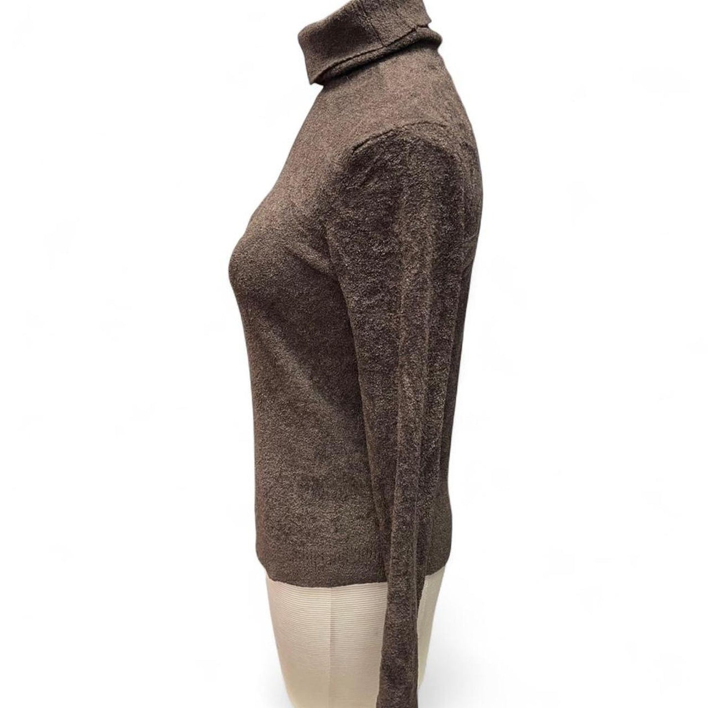Brown turtleneck sweater size xl
