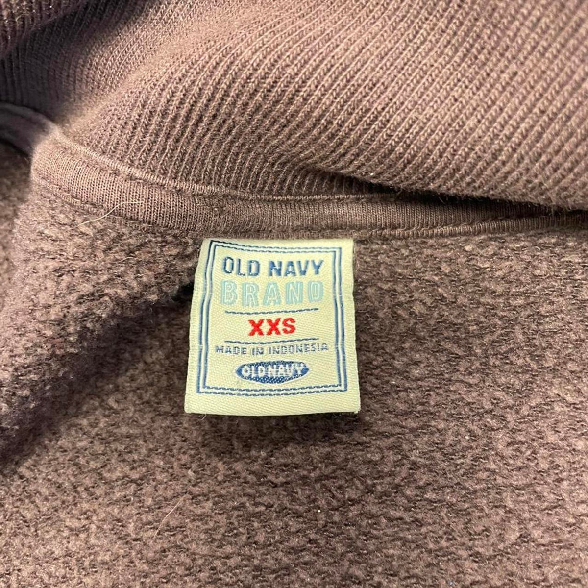 Old navy brown zip up